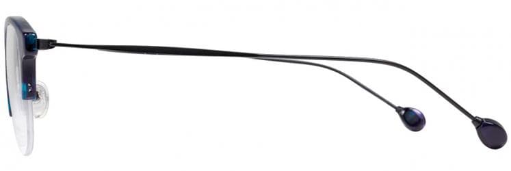 Scott Harris SH-666 C1 Eyeglasses Purple Teal 47mm Women 3