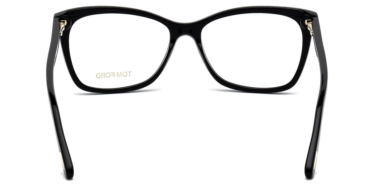 Tom Ford TF5514 001 Eyeglasses Black 54mm Women 4