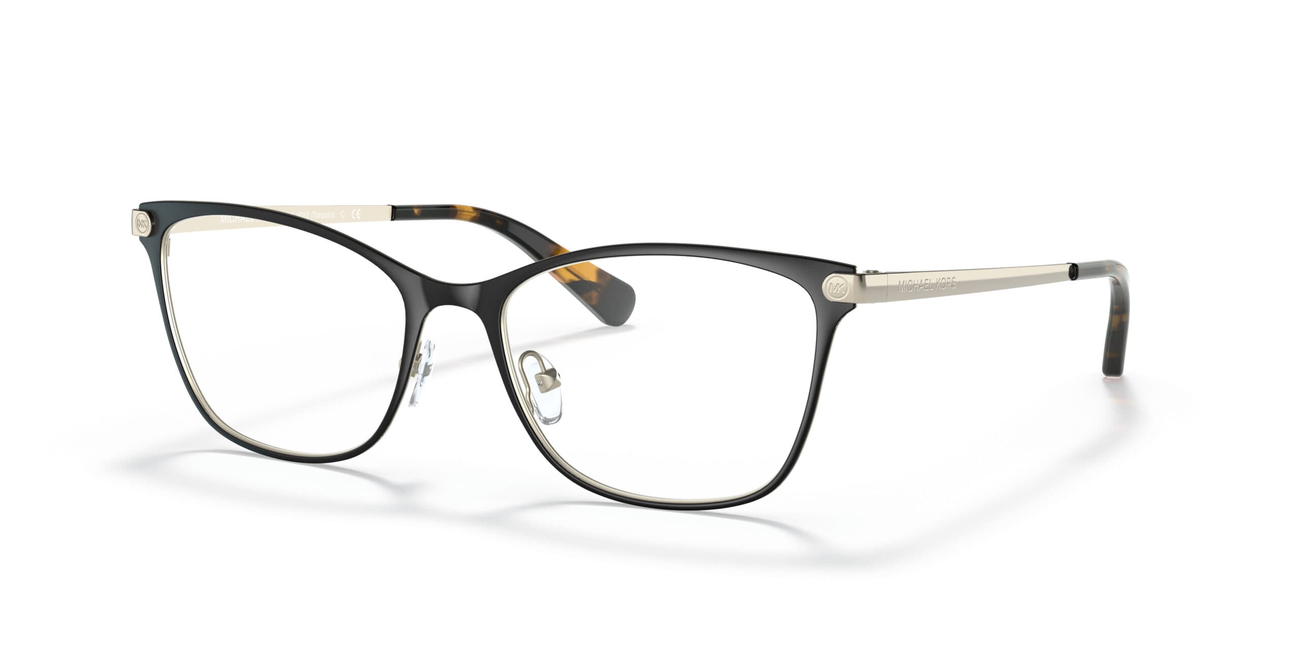 Michael Kors MK3050 Toronto 1334 Eyeglasses Matte Black 53mm Women