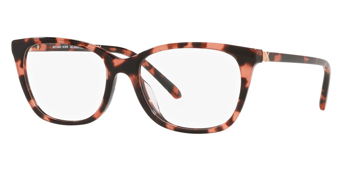 Michael Kors MK4085U Edinburgh 3009 Eyeglasses Pink Tortoise 52mm Women 4