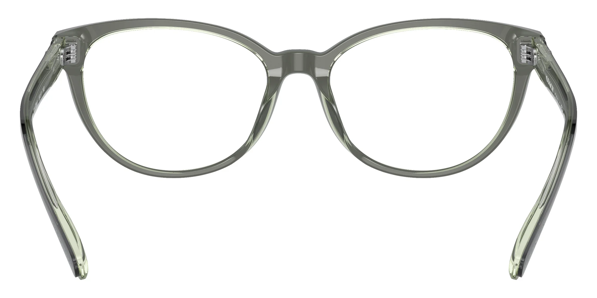 Coach 0HC6210U 5746 Eyeglasses Transparent Green 55mm Women 4