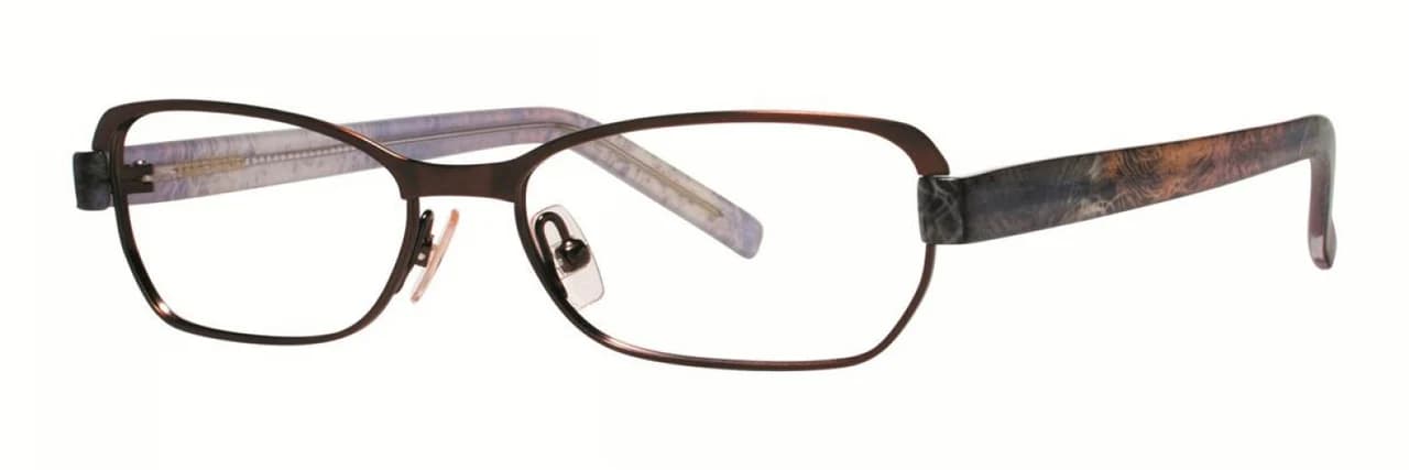 Vera Wang V301 Eyeglasses Brown 50mm Women