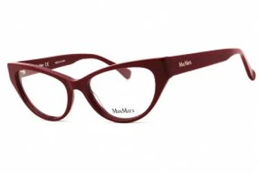 Max Mara MM5054 066 Eyeglasses Shiny Red 53mm