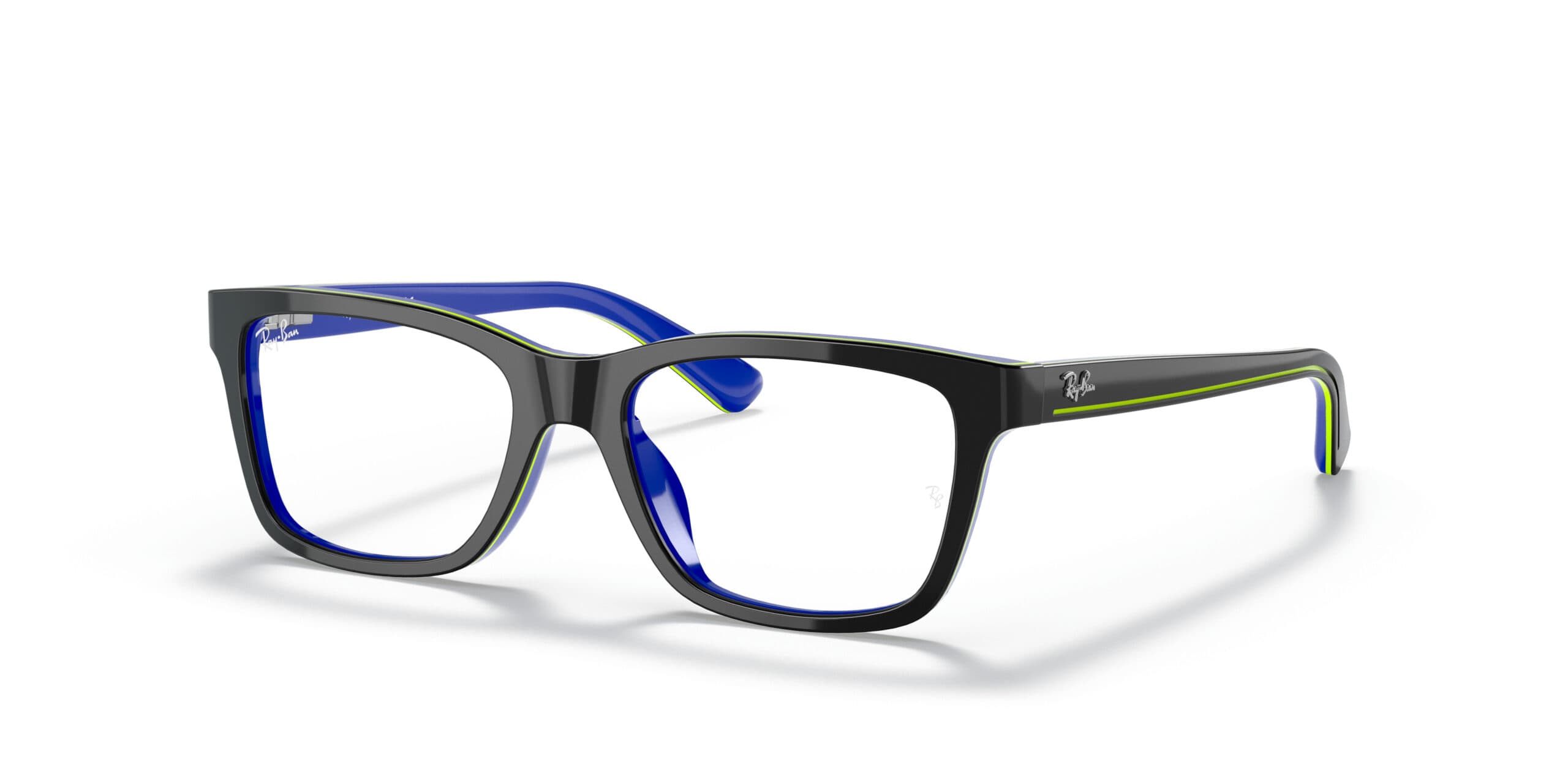 Ray-Ban RB1536 3600 Eyeglasses Gray Blue 48mm Kids