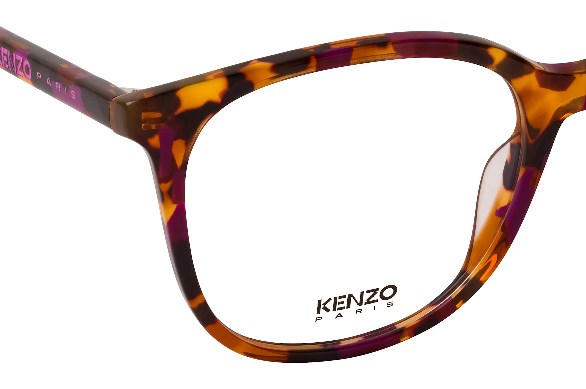 Kenzo KZ50165I 054 Eyeglasses Havana 54mm Unisex 4