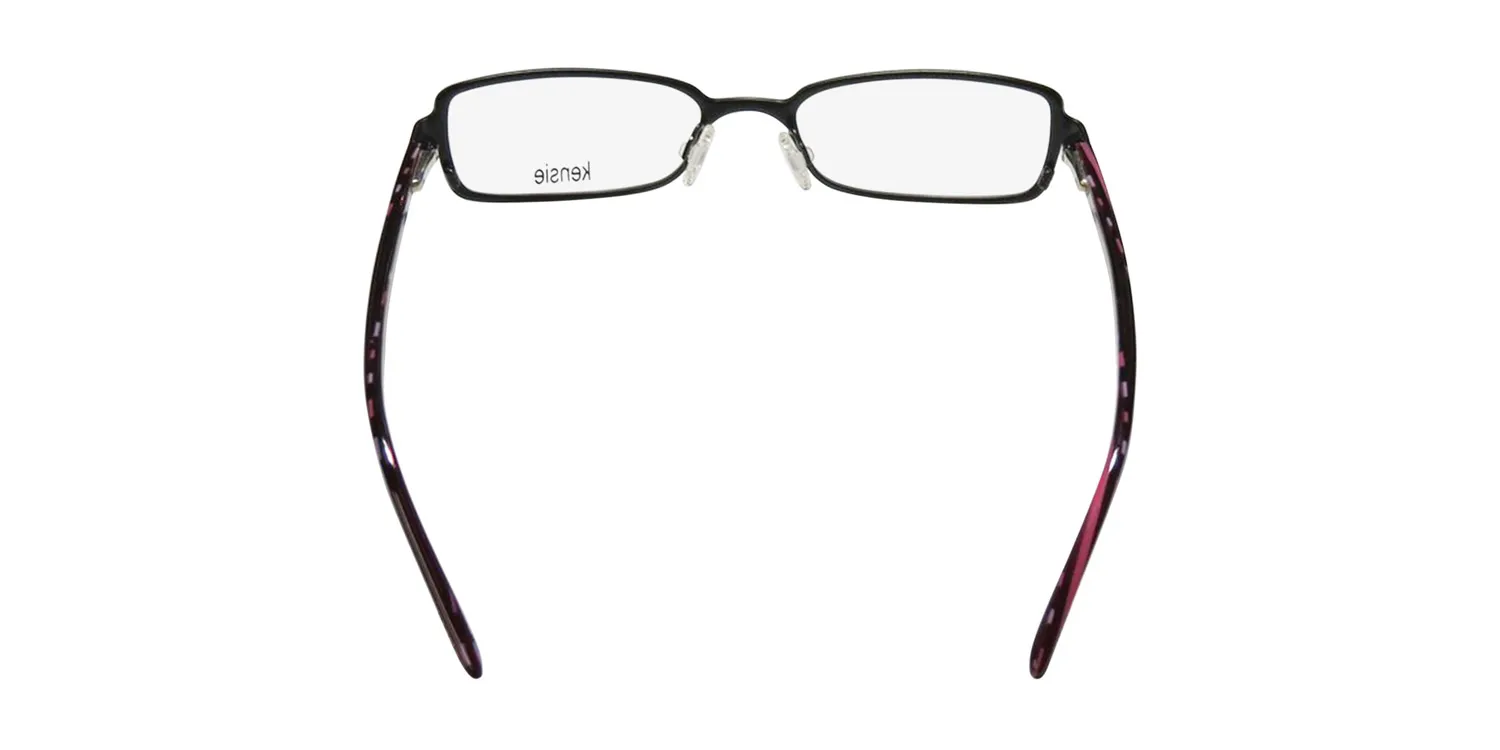 Kensie Curiosity me Eyeglasses Burgundy 50mm 5