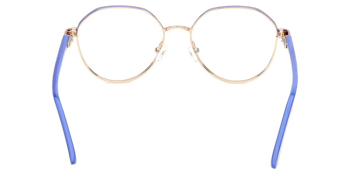 Guess GU50124 092 Eyeglasses Blue 51mm Women 4