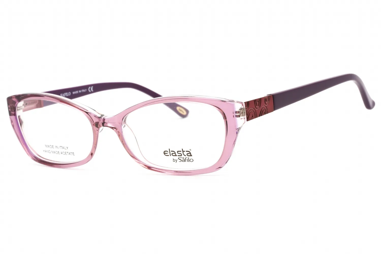 Elasta 5798 0TS2 00 Eyeglasses Plum 53mm Women