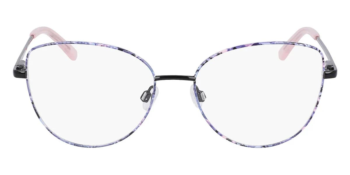 Bebe BB5207 001 Eyeglasses Jet Floral 53mm Women 2