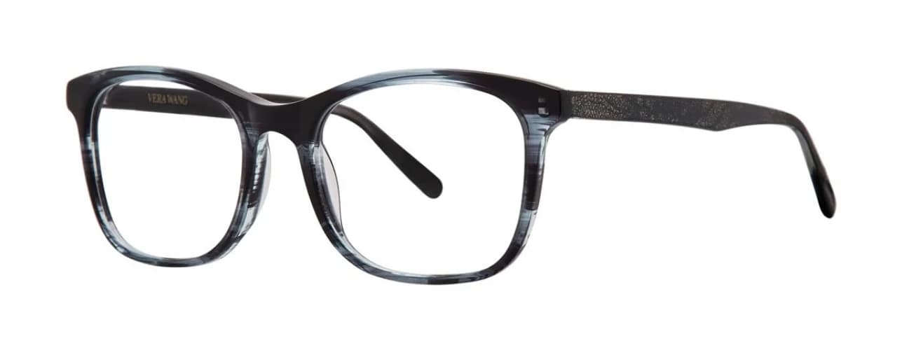 Vera Wang V530 Eyeglasses Teal 49mm Women
