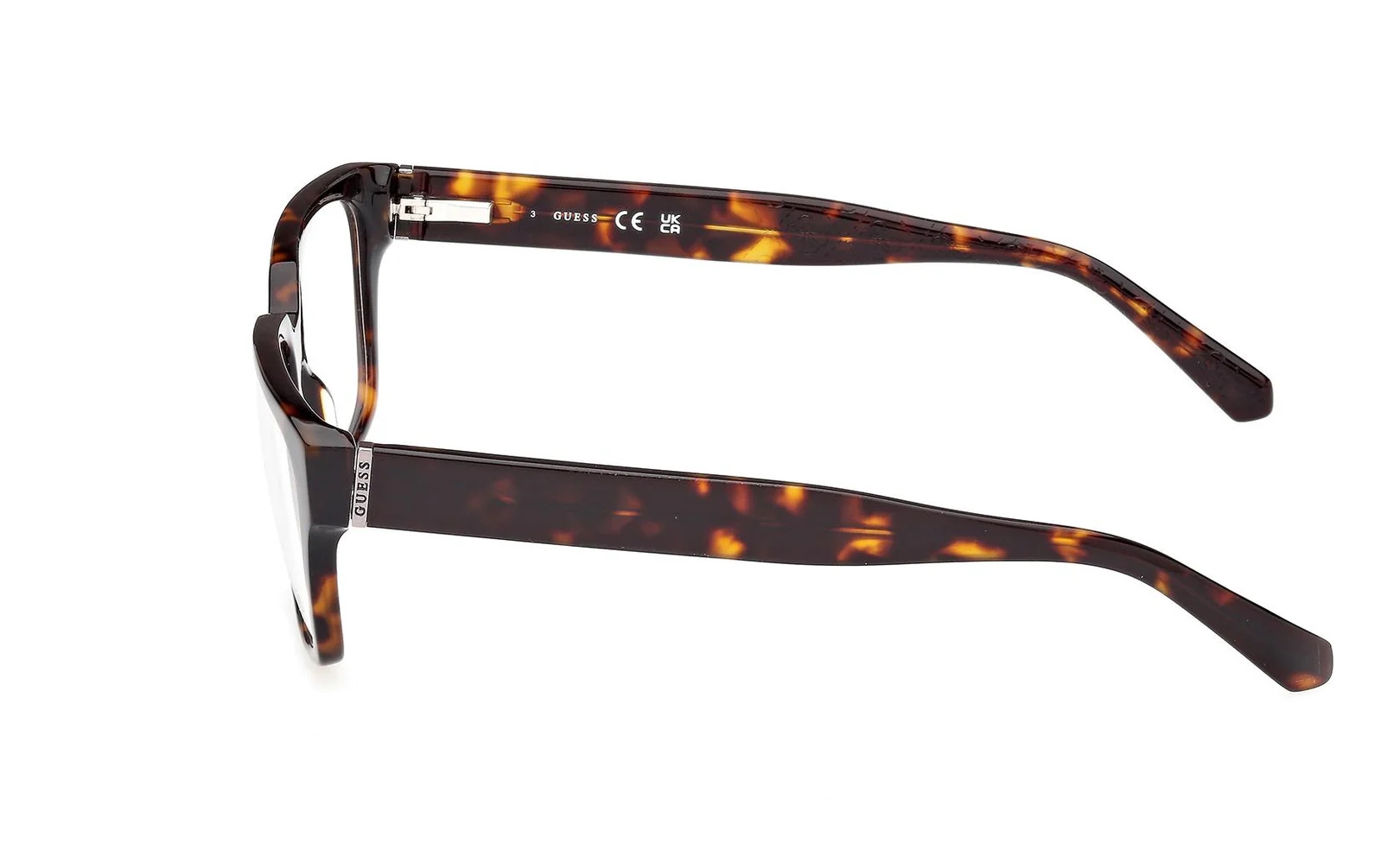 Guess GU50150 052 Eyeglasses Dark Havana 55mm Women 3