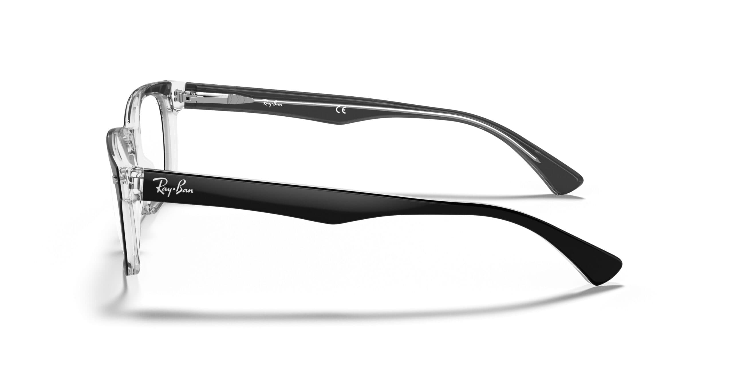 Ray-Ban RB5286 2034 Eyeglasses Black 51mm Unisex 3