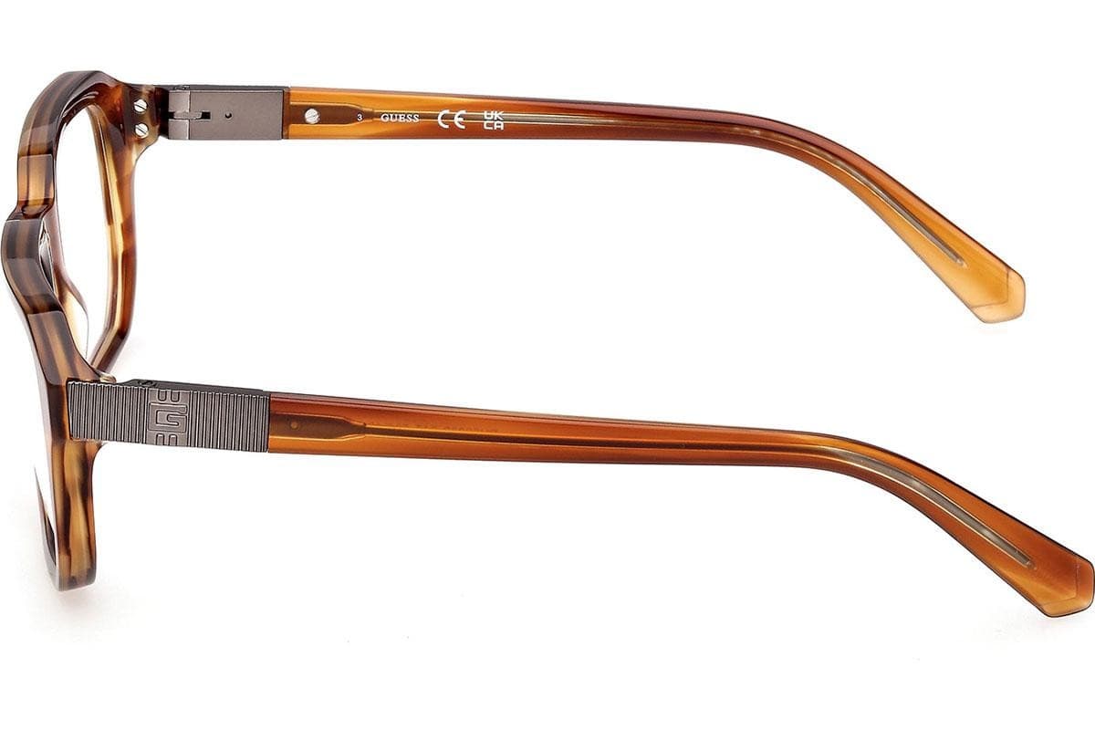 Guess GU50332 047 Eyeglasses Light Brown 52mm Men 3