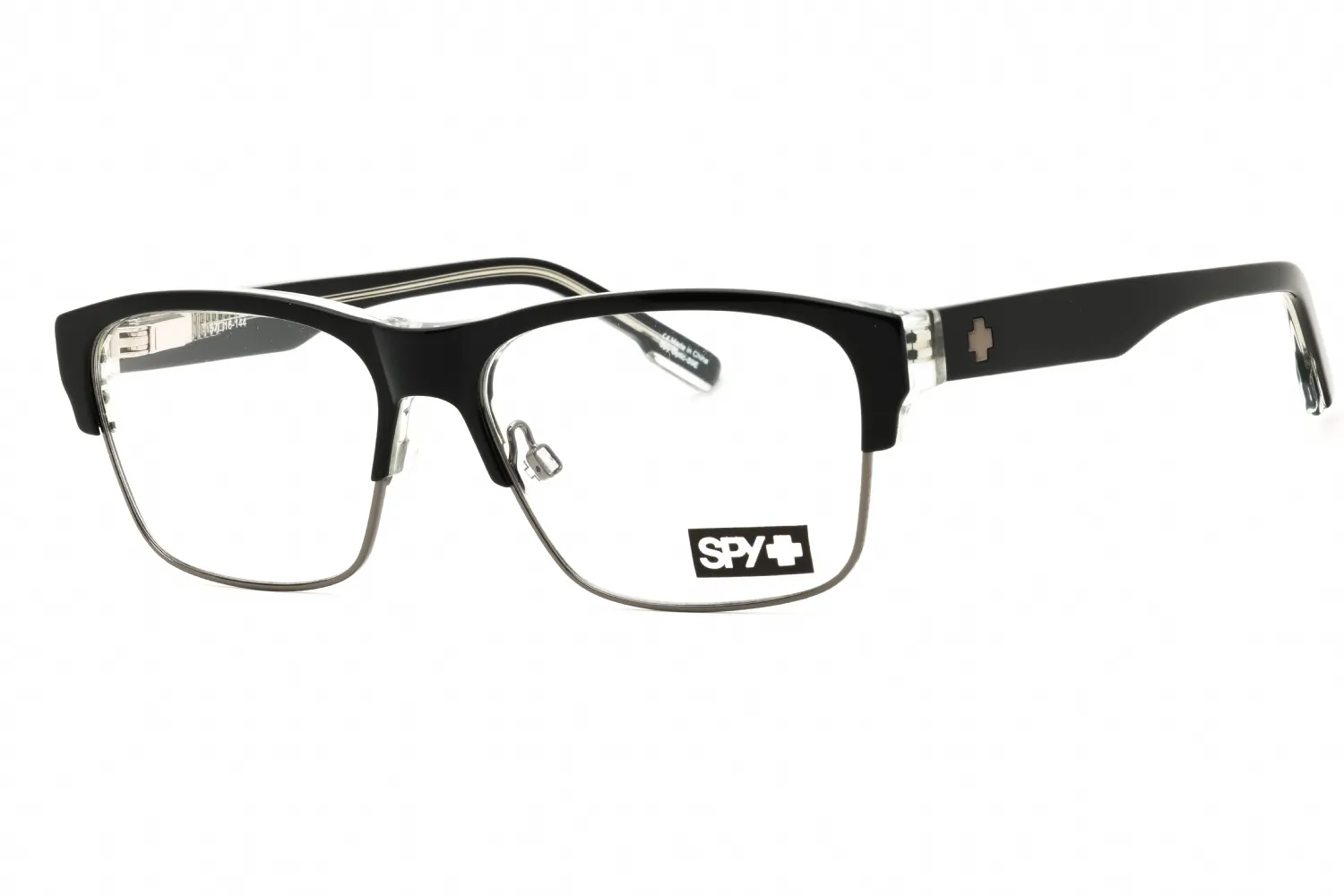 Spy BRODY 5050 57 5700000000023 Eyeglasses Black Clear Gunmetal 57mm Unisex