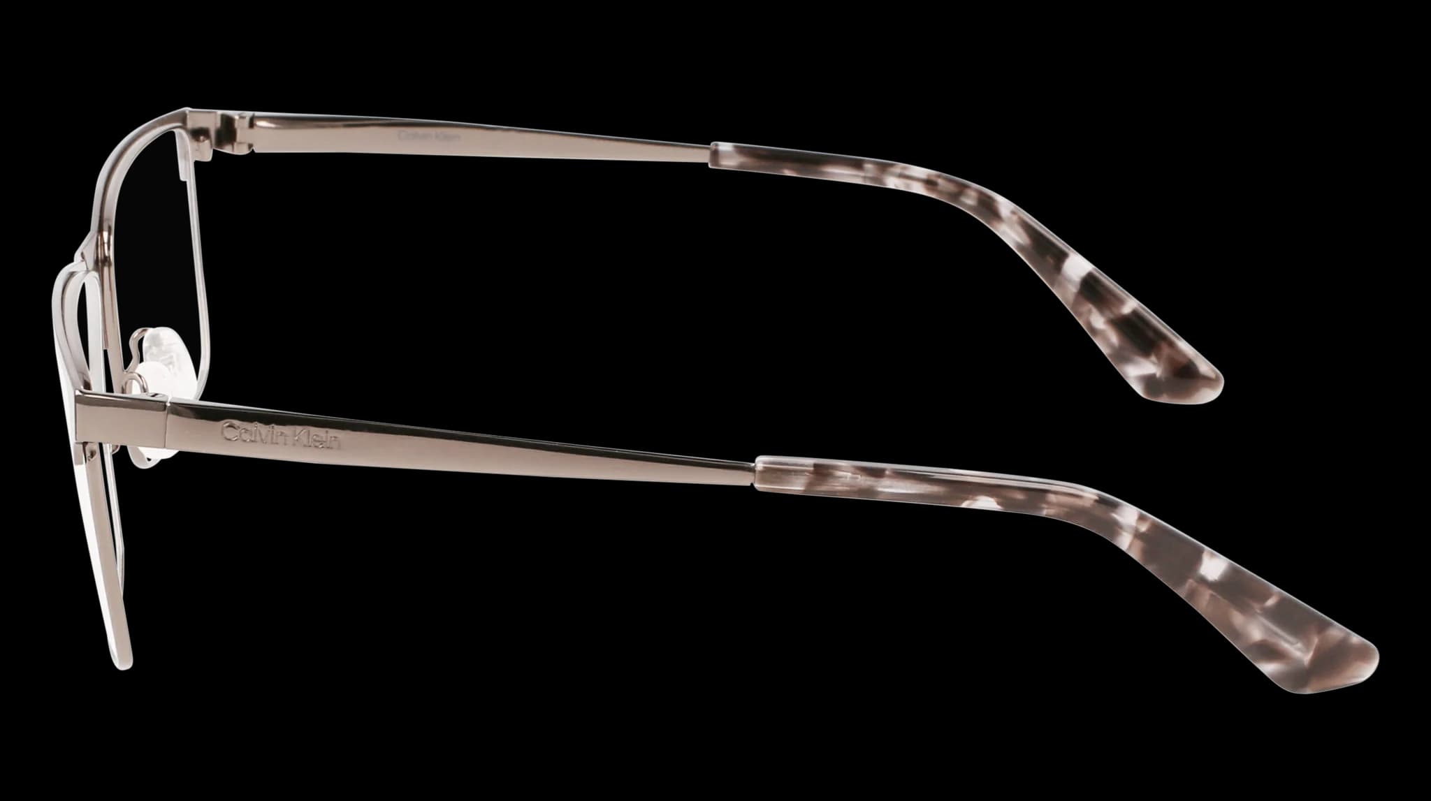 Calvin Klein CK22102 001 Eyeglasses Black Gunmetal 57mm Men 3