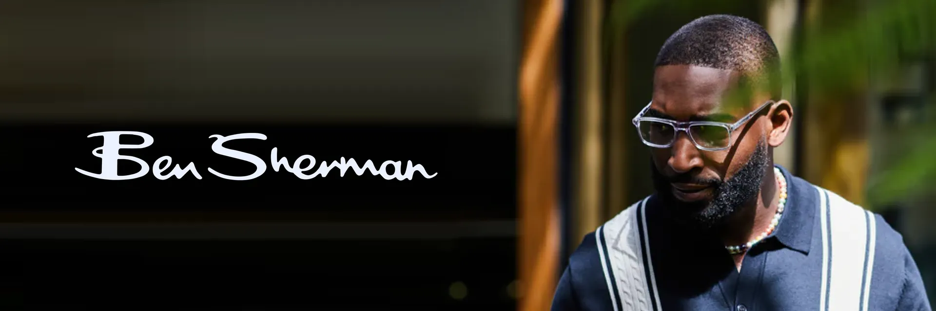 Ben Sherman eyeglasses campaign photo