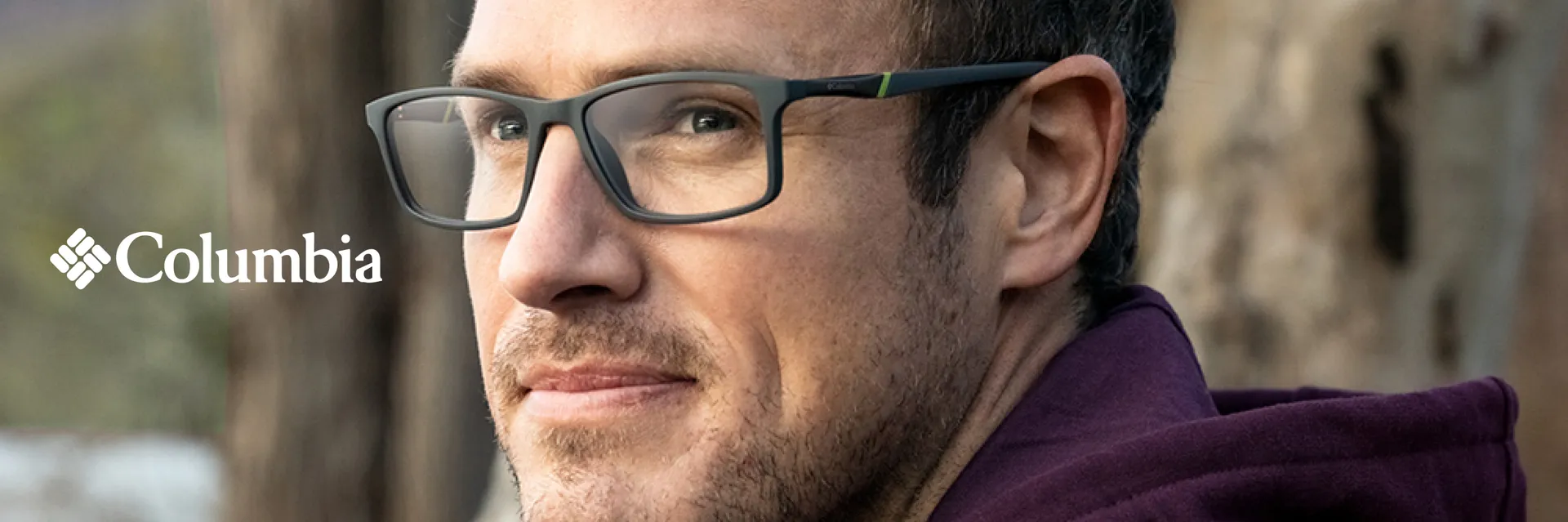 Columbia eyeglasses campaign photo