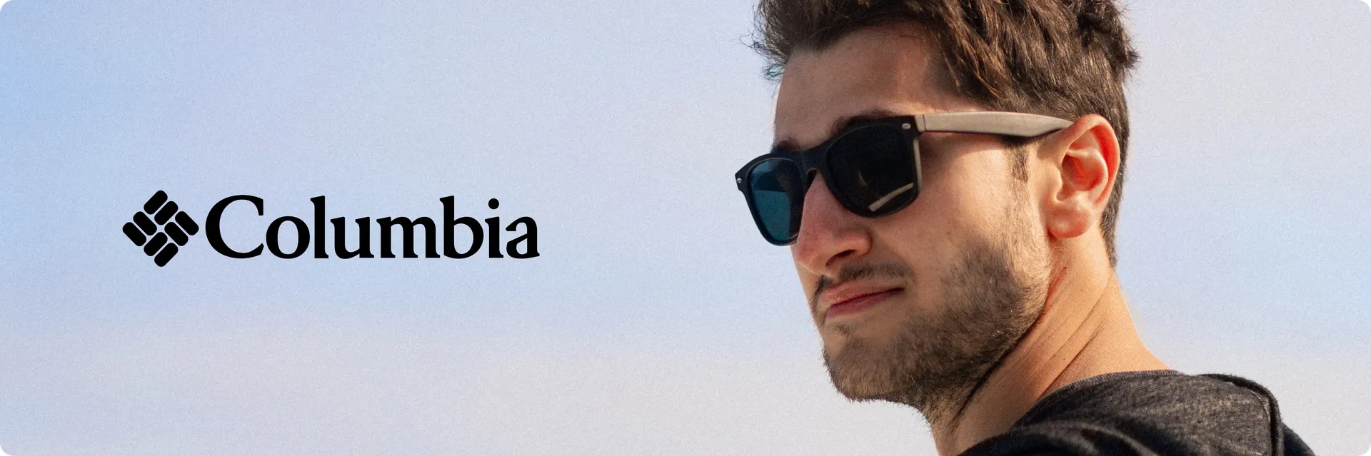 Columbia sunglasses campaign photo