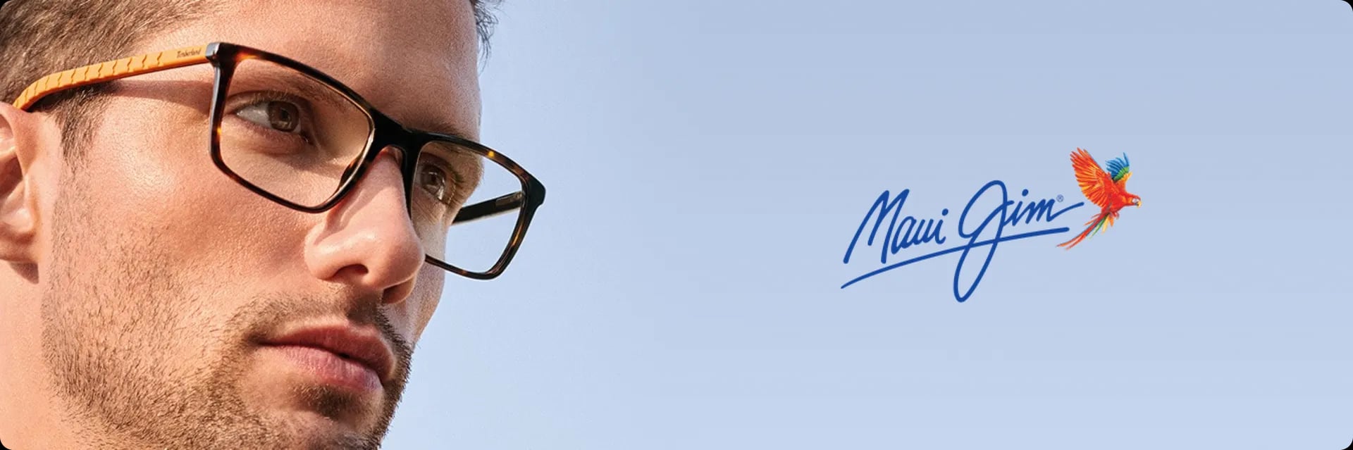 Maui Jim eyeglasses campaign photo