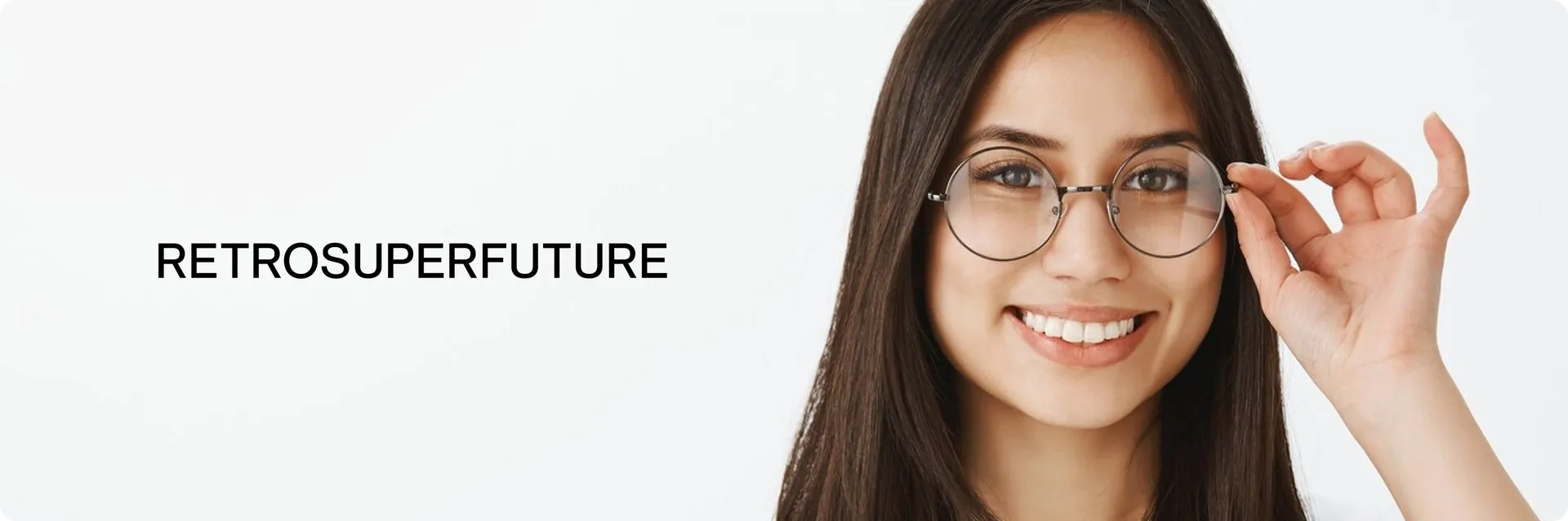 Retrosuperfuture eyeglasses campaign photo
