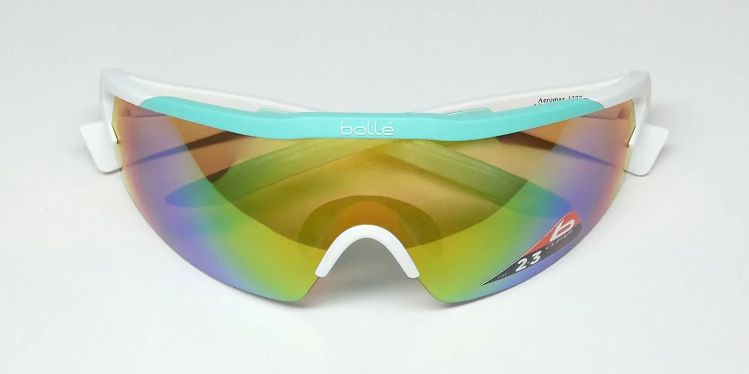 Bolle AEROMAX 12270 Sunglasses Matte White 0mm Unisex 2