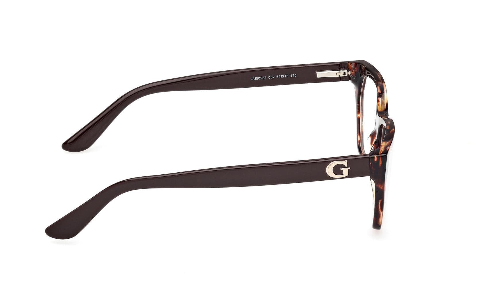 Guess GU50234 52 Eyeglasses Dark Havana 5