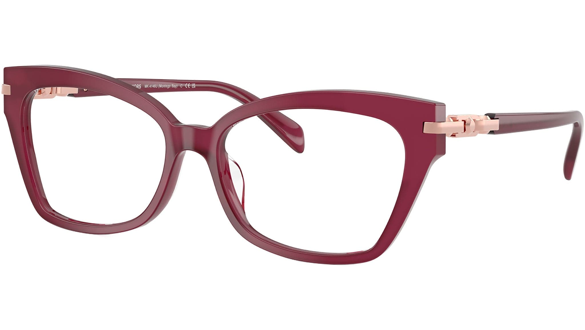 Michael Kors 0MK4146U 4018 Eyeglasses Berry 56mm