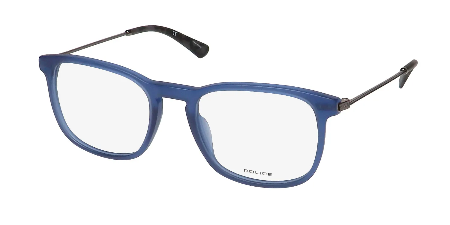 Police Vpl562n Avenue 4 955m Eyeglasses Blue 51mm