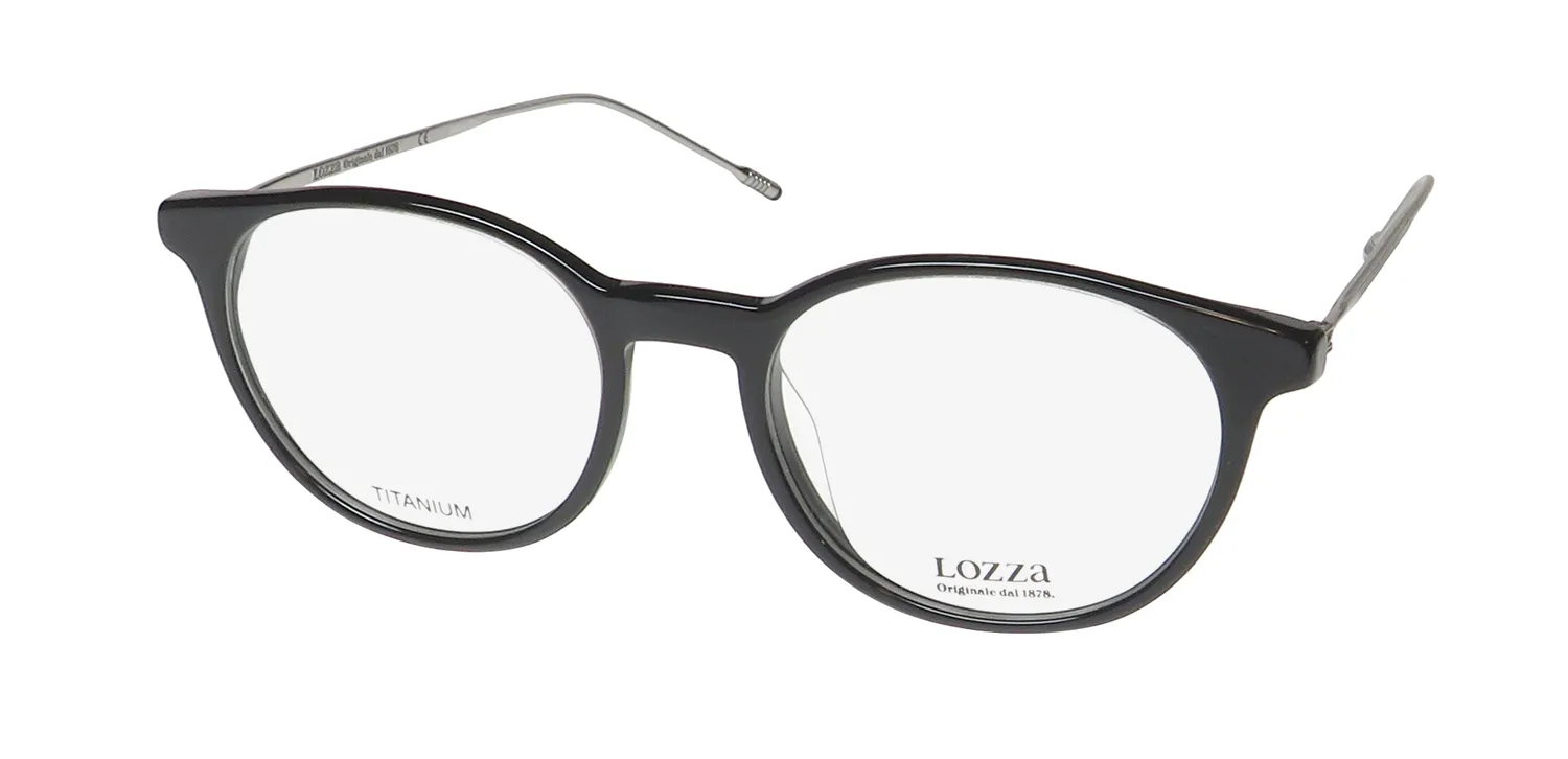 Lozza Vl4173 01en Eyeglasses Black 50mm
