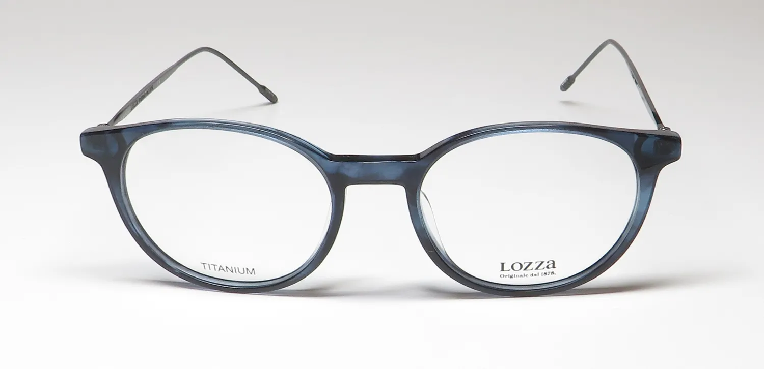 Lozza Vl4173 06wr Eyeglasses Blue 50mm 3