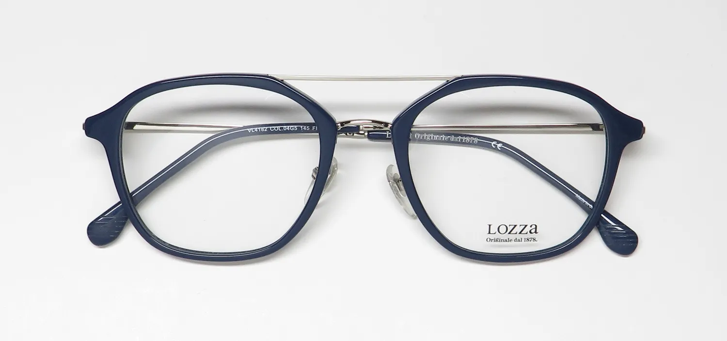 Lozza Vl4182 04g5 Eyeglasses Blue 50mm 2