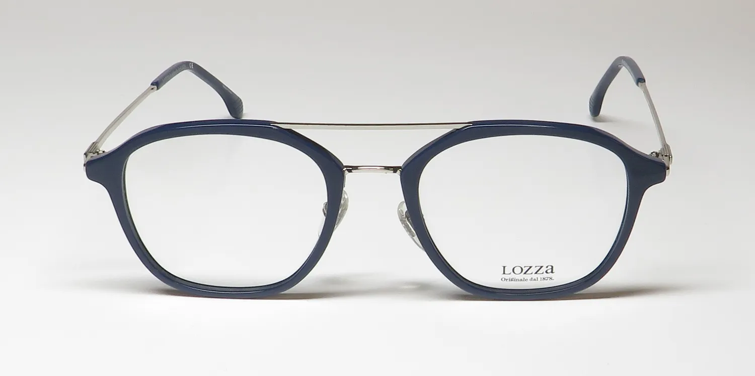 Lozza Vl4182 04g5 Eyeglasses Blue 50mm 3
