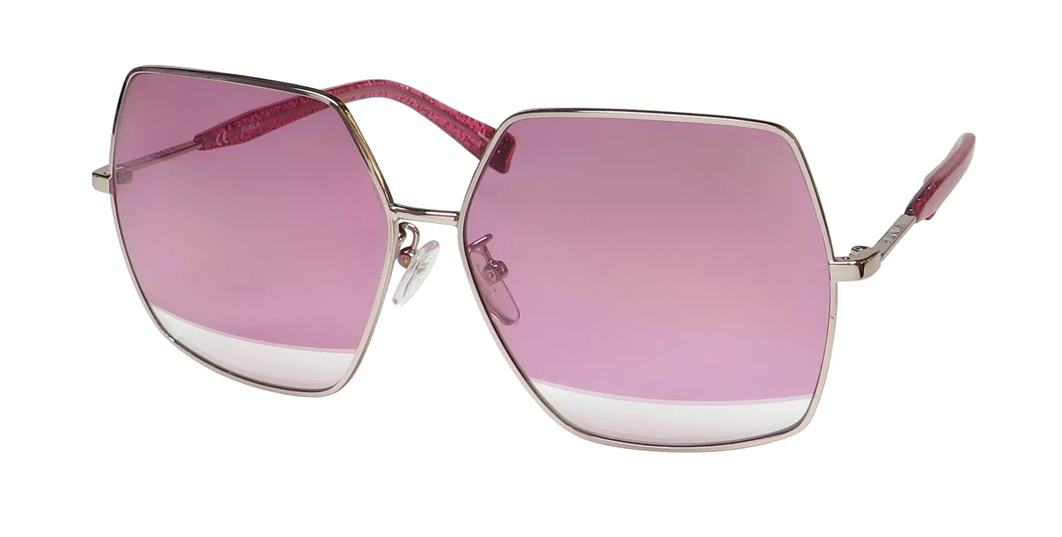 Furla Sfu234 0a39 Sunglasses Gold 62mm