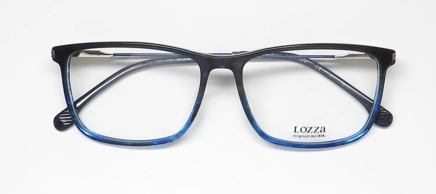 Lozza Vl4212 06x8 Eyeglasses Blue 56mm 2