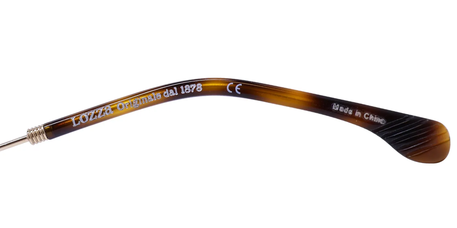 Lozza Vl4212 09aj Eyeglasses Tortoise 46mm 7