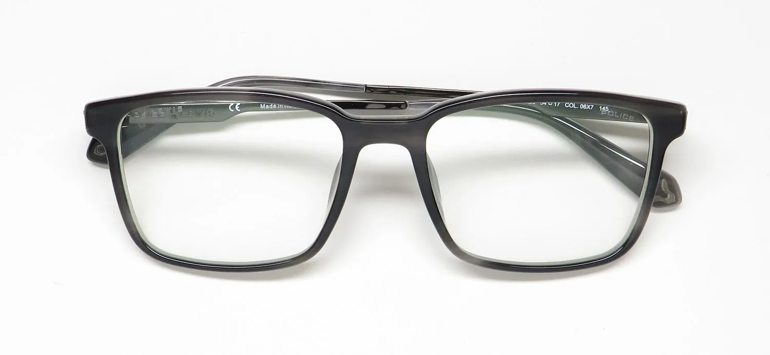 Police Lewis Hamilton 09 Spla30 Blue Light Technology 06x7 Eyeglasses Gray 54mm 2