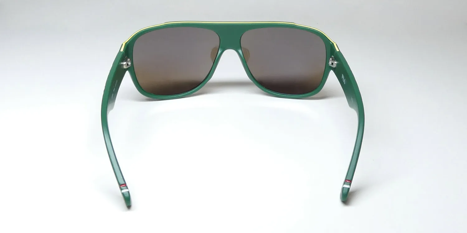 Fila Sf9346 b56b Sunglasses Matte Dark Petroleum Green 61mm 5