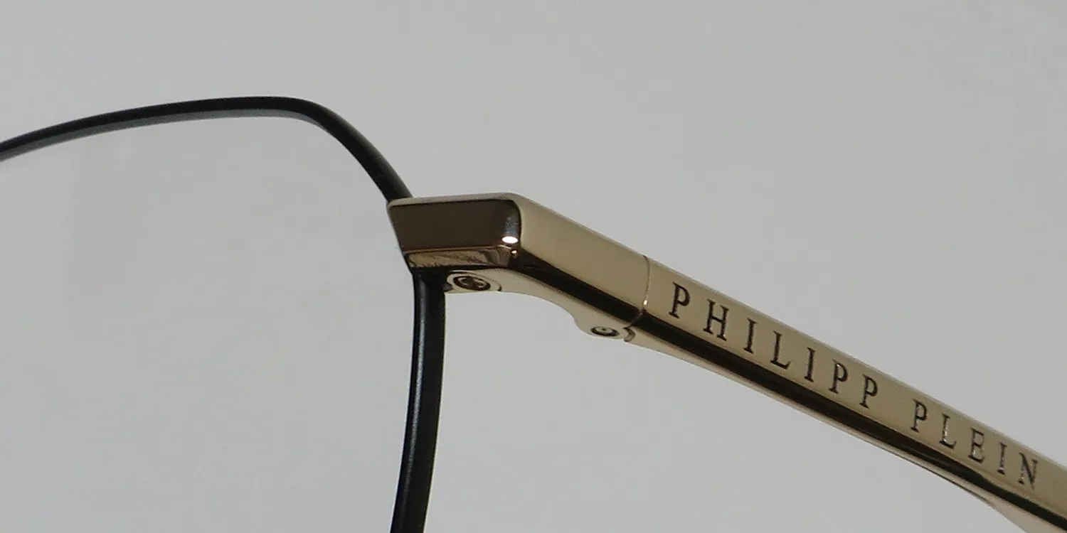 Philipp Plein Vpp020 Plein Titan Vision 0302 Eyeglasses Black 53mm 6