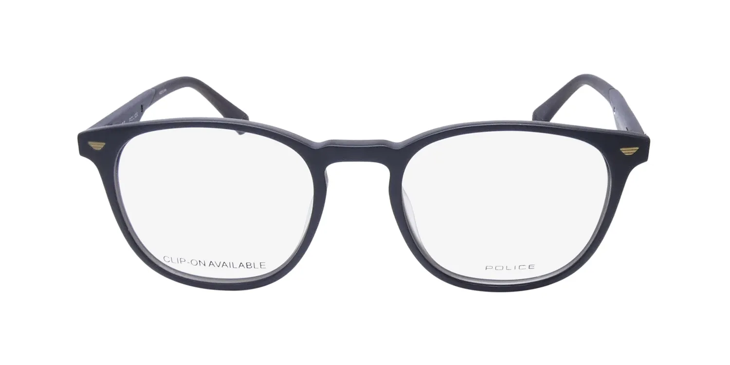 Police Vplf02 Groove 2 06bl Eyeglasses Dark Grey 50mm 3