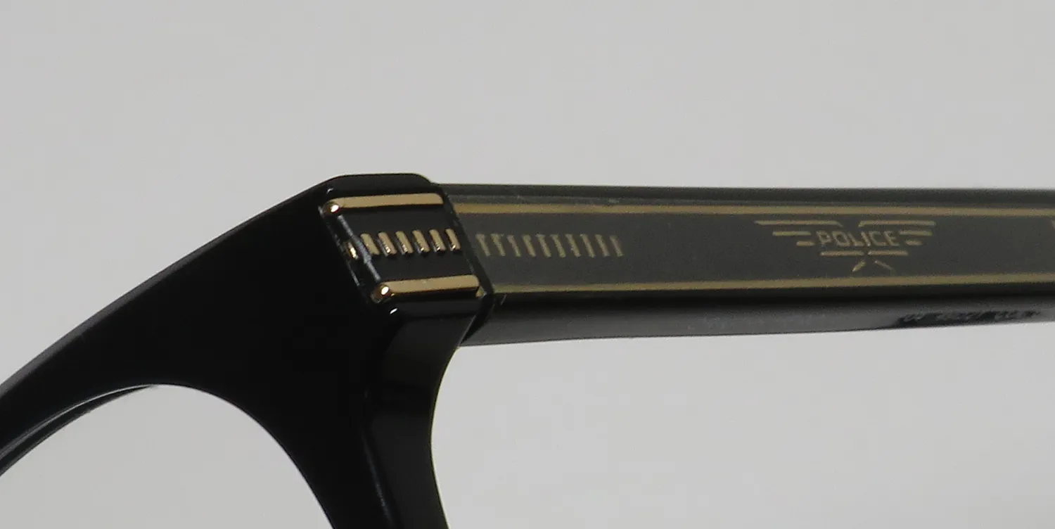 Police Vplf04 Origins Hero 4 0700 Eyeglasses Black 49mm 6