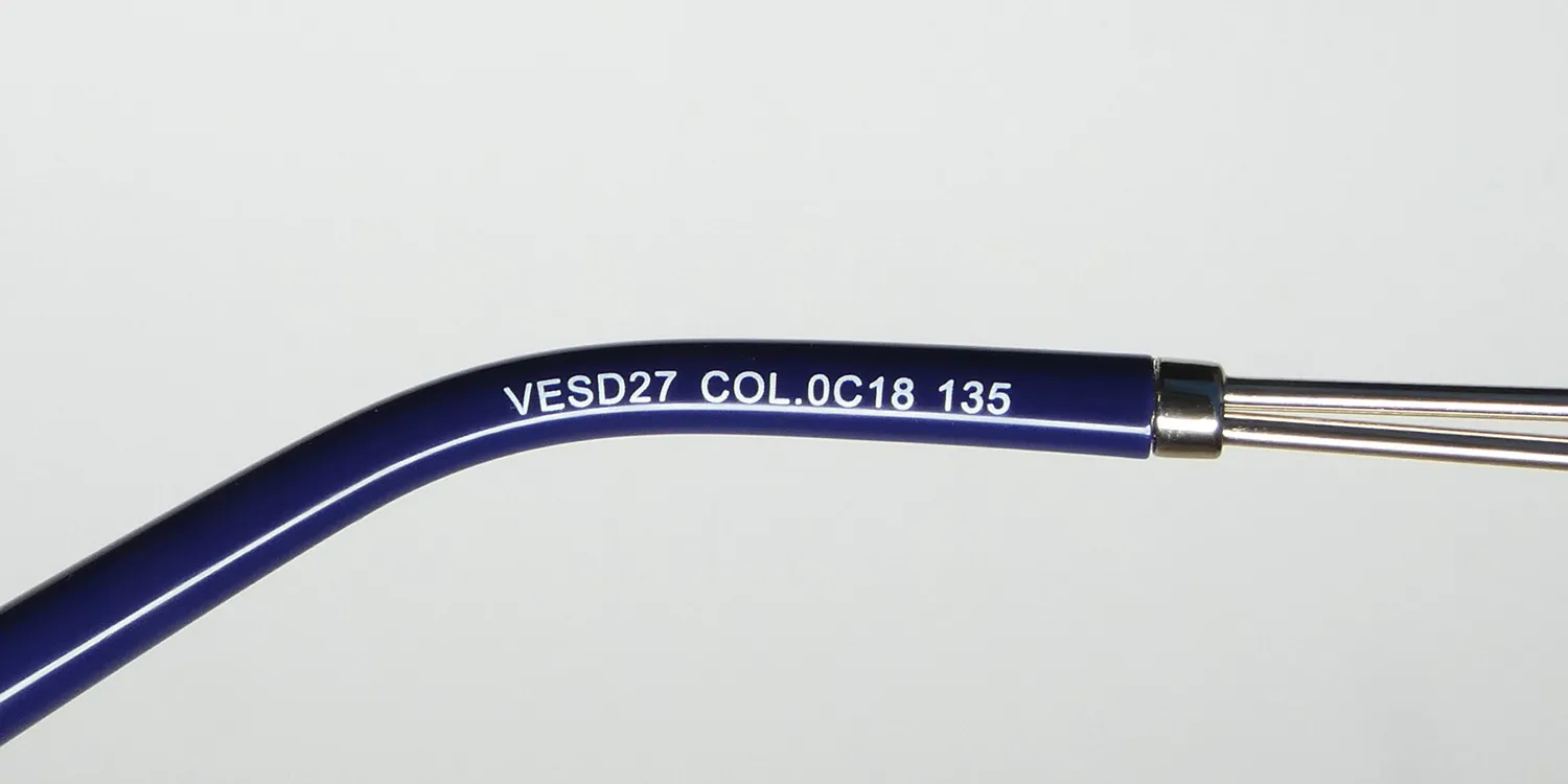 Escada Vesb27 0c18 Eyeglasses Blue 55mm 8