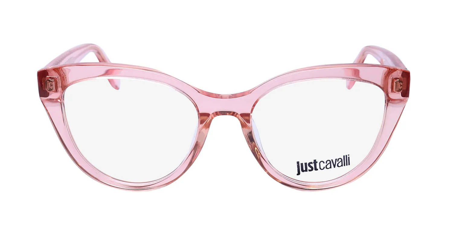 Just Cavalli Vjc001 06m5 Eyeglasses Transparent Peach 51mm 3