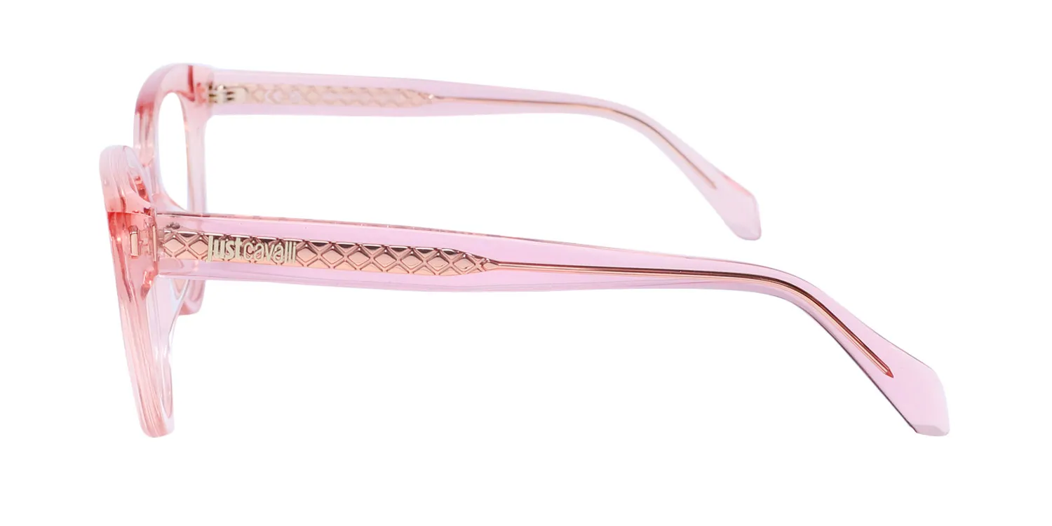 Just Cavalli Vjc001 06m5 Eyeglasses Transparent Peach 51mm 4