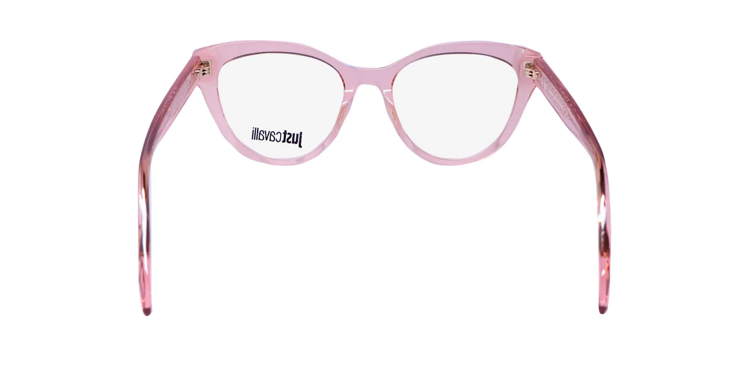Just Cavalli Vjc001 06m5 Eyeglasses Transparent Peach 51mm 5