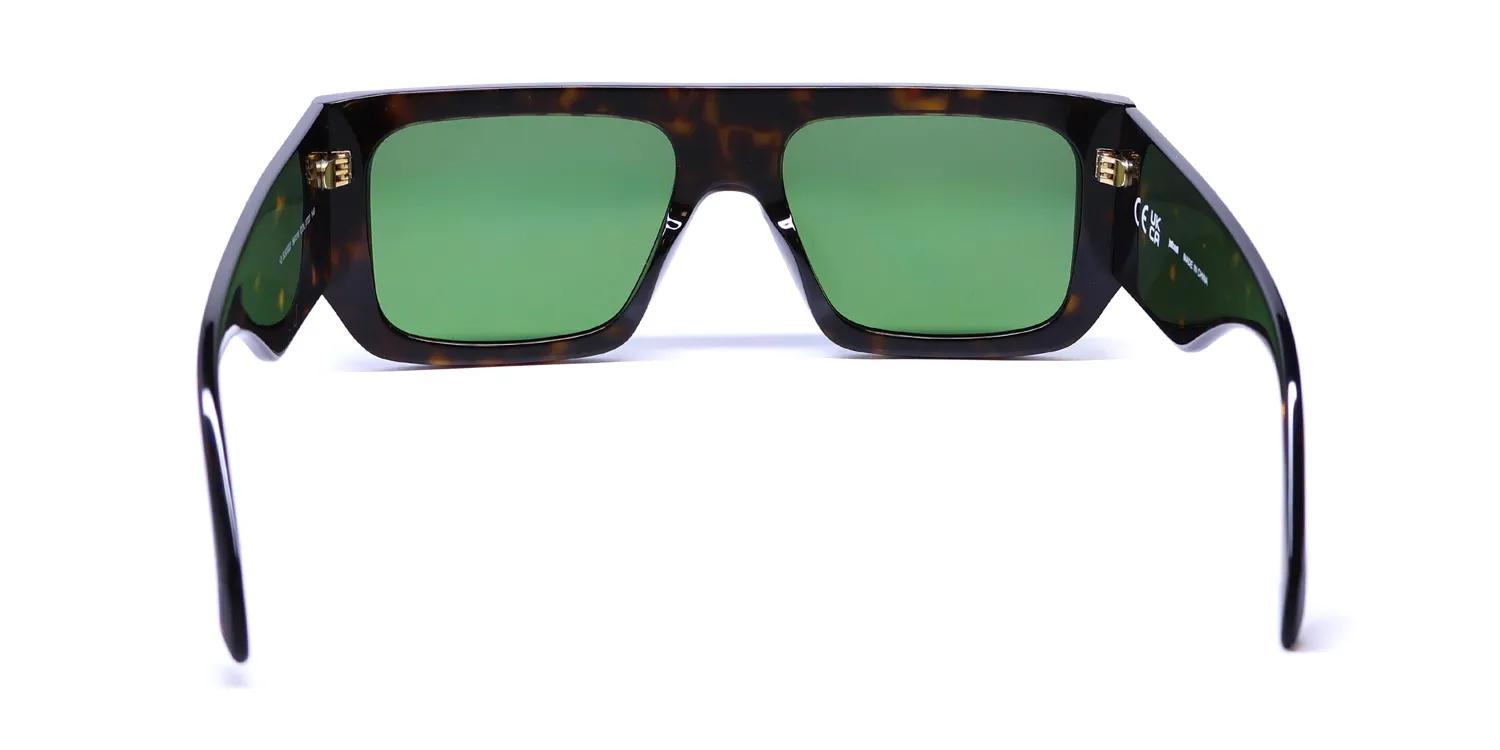 Just Cavalli Sjc022 0722 Sunglasses Dark Havana 56mm 5