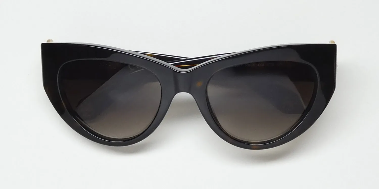 Roberto Cavalli Src017 0722 Sunglasses Dark Havana 53mm Women 2