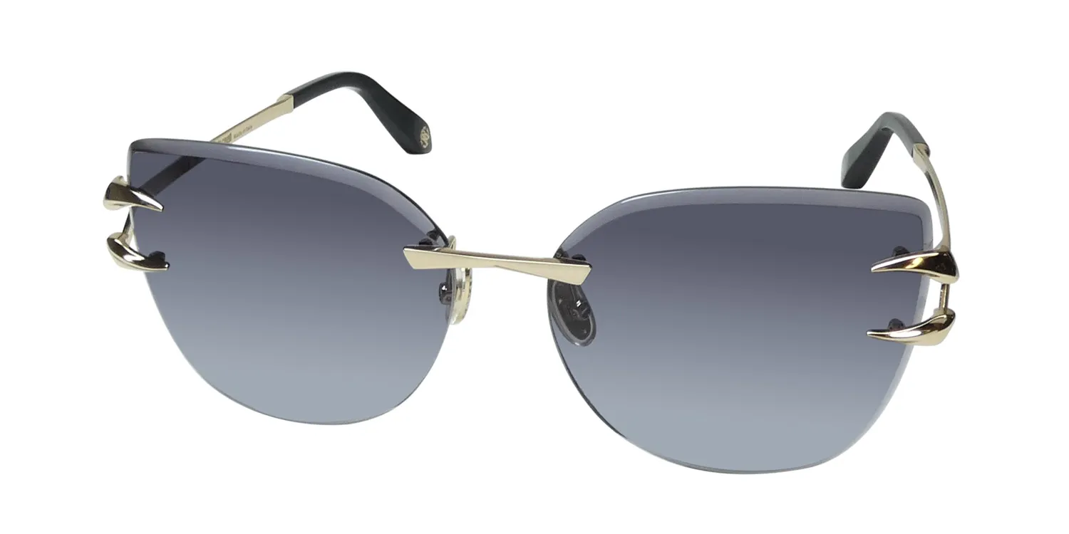Roberto Cavalli Src043 0300 Sunglasses Rose Gold 62mm Women