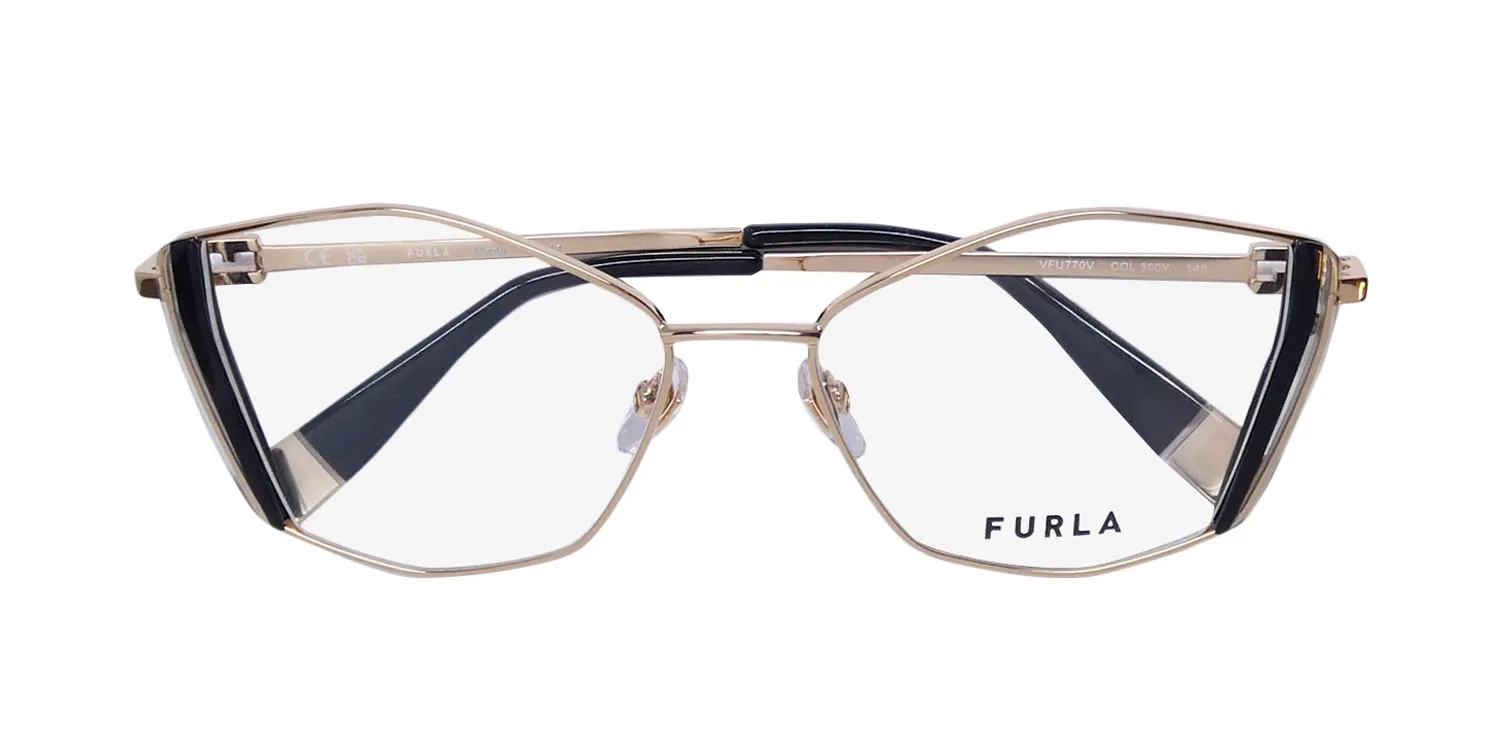 Furla Vfu770v 300y Eyeglasses Rose Gold 53mm 2