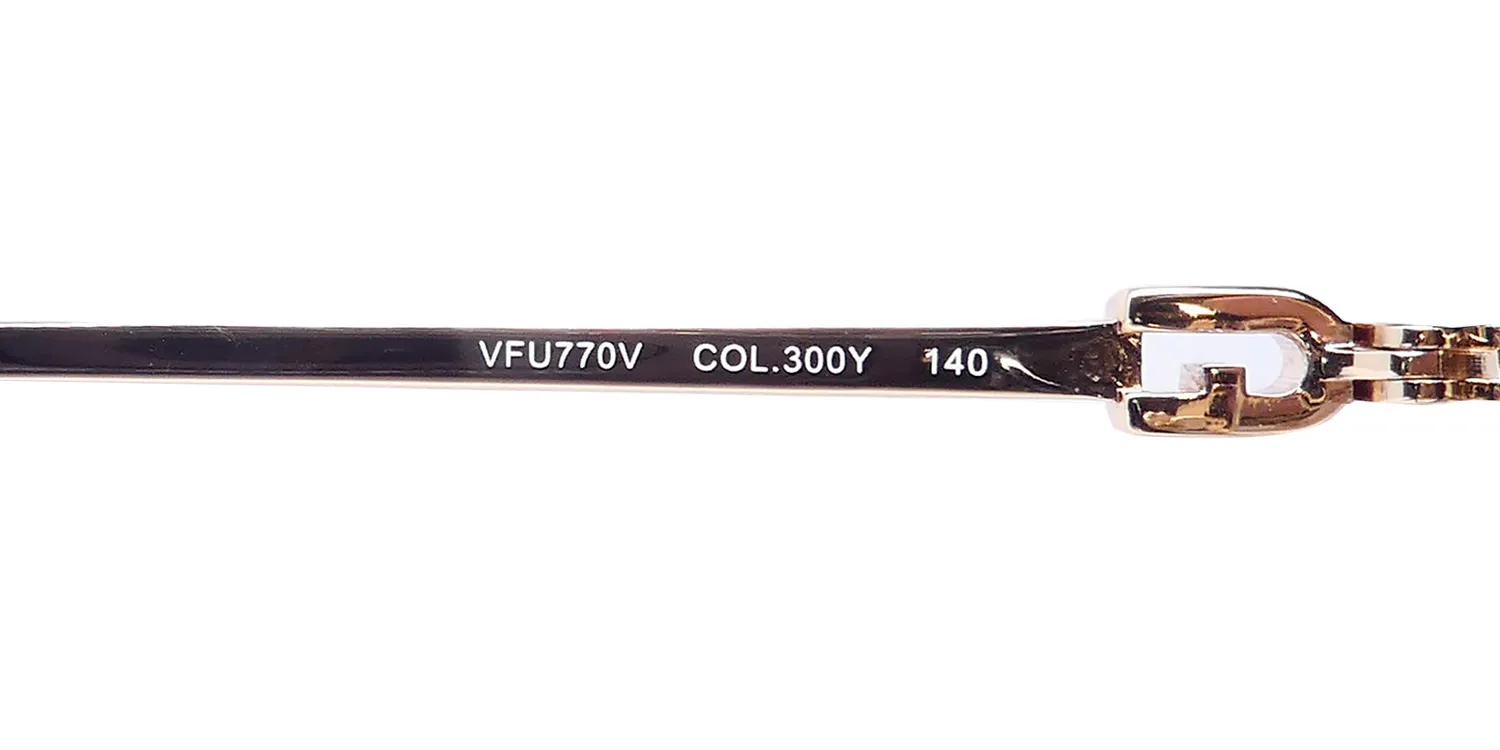 Furla Vfu770v 300y Eyeglasses Rose Gold 53mm 8
