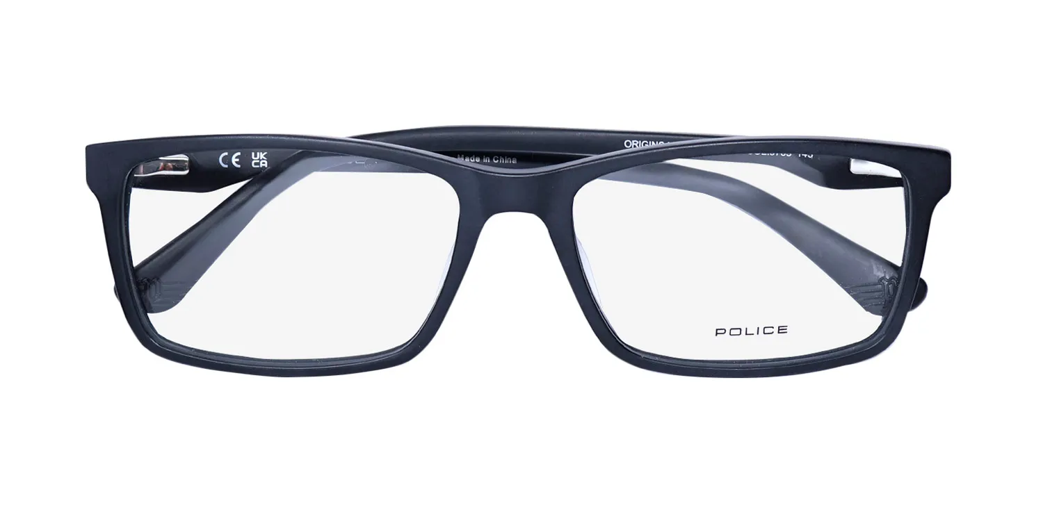 Police Vpln82 Origins Lite 24 0703 Eyeglasses Matte 57mm 2